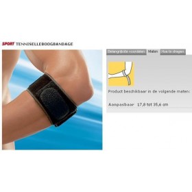 Futuro Sport Bandage Tennis-elbow - Acheter en ligne
