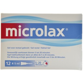 Microlax 12 X 5 ml