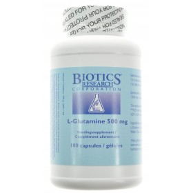 L-glutamine 500mg Biotics Capsules 180 Energetica Natura