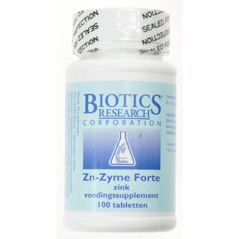 Zn Zyme Forte Biotics Tabl 100x25mg Energetica Natura