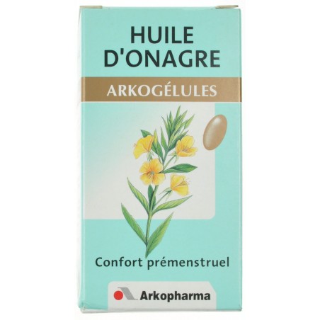 Arkogelules Huile Onagre 60 - Acheter en ligne Arkogelules Huile Onagre 60 - Acheter en ligne