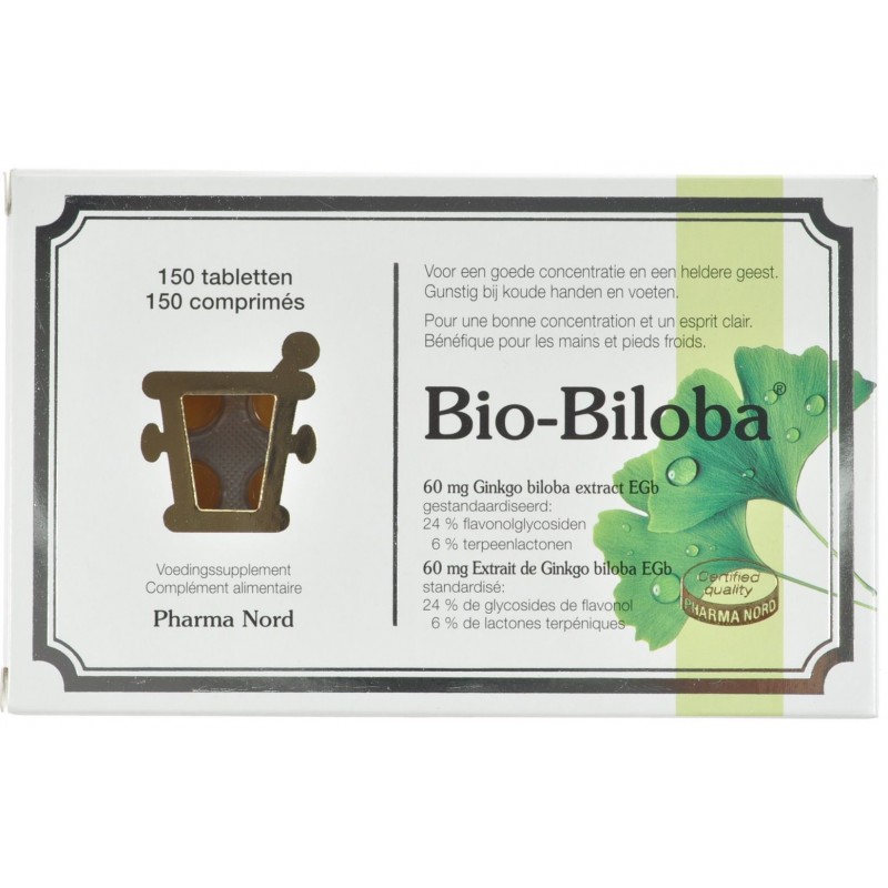 Bio Biloba comprimes 150x60mg - Acheter en ligne