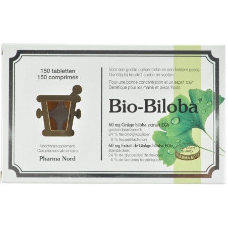 Bio Biloba comprimes 150x60mg - Acheter en ligne Bio Biloba comprimes 150x60mg - Acheter en ligne