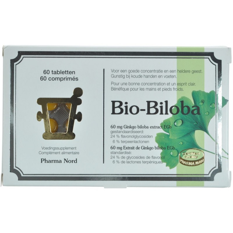 Bio Biloba comprimes 60x60mg - Acheter en ligne