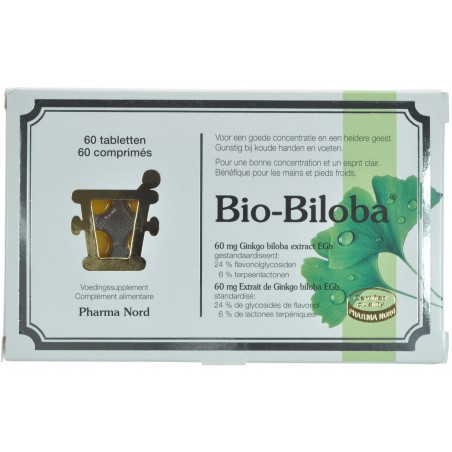 Bio Biloba comprimes 60x60mg - Acheter en ligne Bio Biloba comprimes 60x60mg - Acheter en ligne