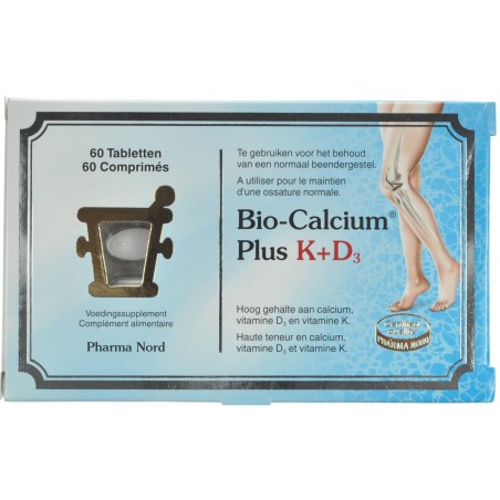 Bio Calcium + K + D3 comprimes 60 - Acheter en ligne Bio Calcium + K + D3 comprimes 60 - Acheter en ligne