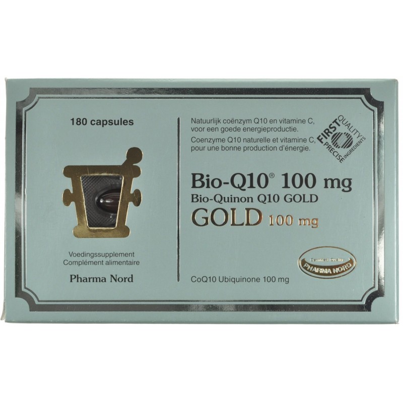Bio Q10 Gold 100mg Capsules 180