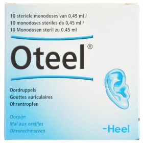 Oteel Gouttes Auculaires Monodoses stériles 10x0,45ml Heel