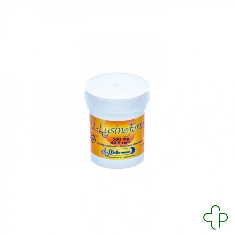 L-lysine Forte Caps 60 Deba