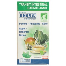 Biolys Pomme-rhubarbe-séné Bio Tea-bags 20