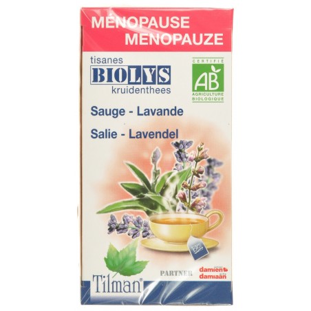 Biolys Thee Salie-Lavendel 20 Zakjes Biolys Thee Salie-Lavendel 20 Zakjes