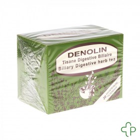 Denolin Tisane Antibiliaire 20 Infusettes - Acheter en ligne