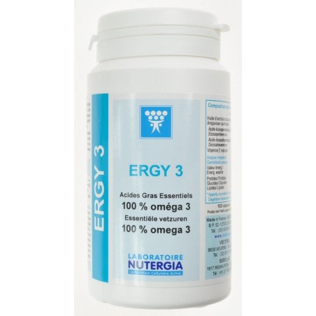 Ergy 3 Caps 100 Ergy 3 Caps 100