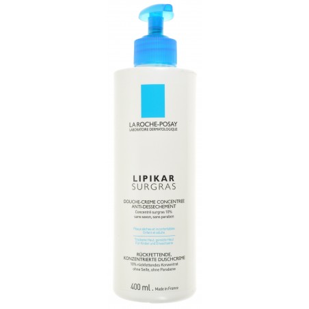 La Roche Posay Lipikar Overvet Douche Creme Tegen Uitdrogen 400M La Roche Posay Lipikar Overvet Douche Creme Tegen Uitdrogen 400M