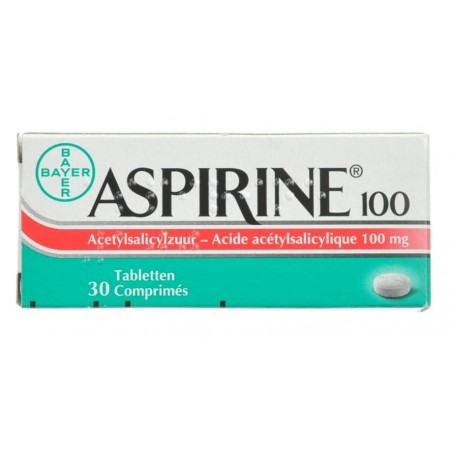 Médicaments en vente libre - Aspirine 100 Mg Comprimés 30 - Acheter en ligne Médicaments en vente libre - Aspirine 100 Mg Comprimés 30 - Acheter en ligne