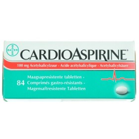 Cardioaspirine Maagsapresistant Tabletten 84 X 100mg