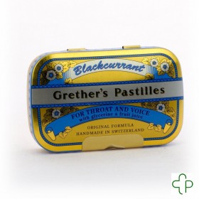 Grether's Pastilles Blackcurrant Dragées 60g