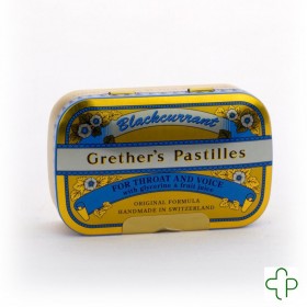 Grether's Pastilles Blackcurrant Past 110g