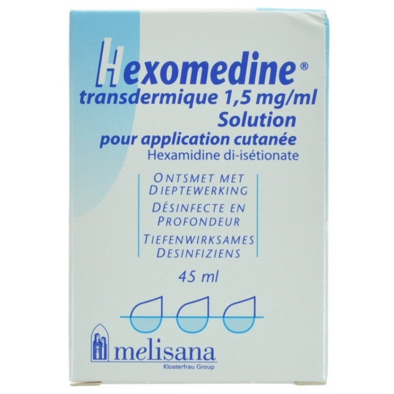 Hexomedine Solution Transcutanée 45ml - Acheter en ligne
