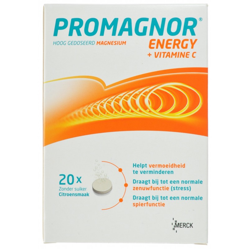 Promagnor Energy + Vit C Comp Efferv. 2x10