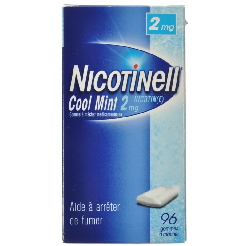 Nicotinell Cool Mint 2mg Kauwgom 96