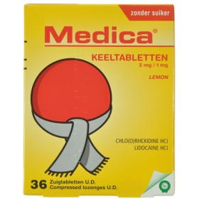 Medica Comprimés a Sucer Lemon 36 - Acheter en ligne