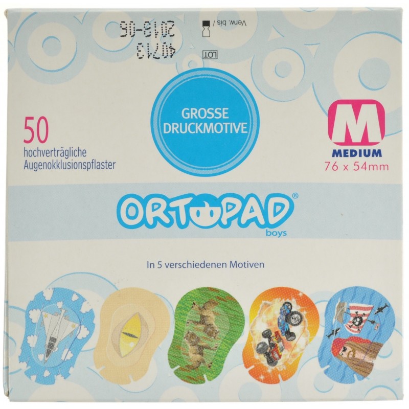 Ortopad For Boys Medium cp Oculaire 50 73322
