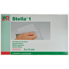 Stella 1 Steriele Kompressen 5X5 40St