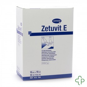 Zetuvit-E Komp Steriel 10X10Cm 10