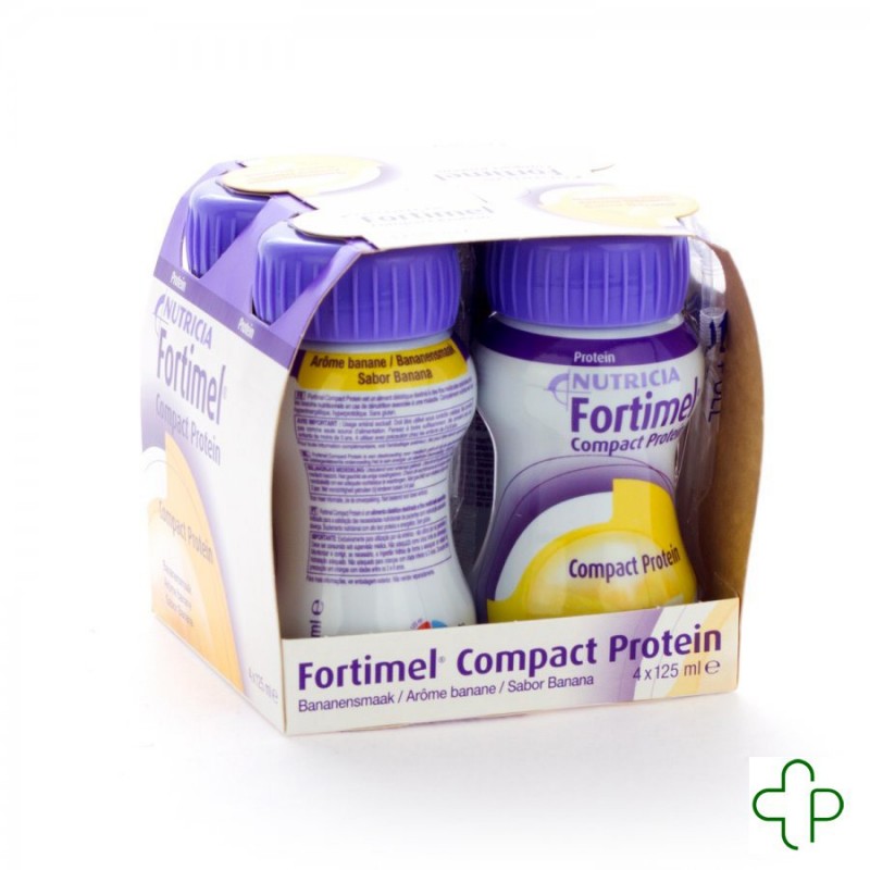 Fortimel Compact Protein Banane 4x125ml - Acheter en ligne