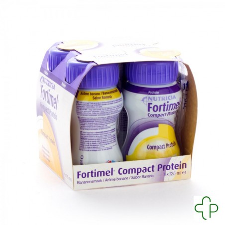 Fortimel Compact Protein Banaan 4X125 ml Fortimel Compact Protein Banaan 4X125 ml