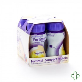 Fortimel Compact Protein Vanille 4X125 ml