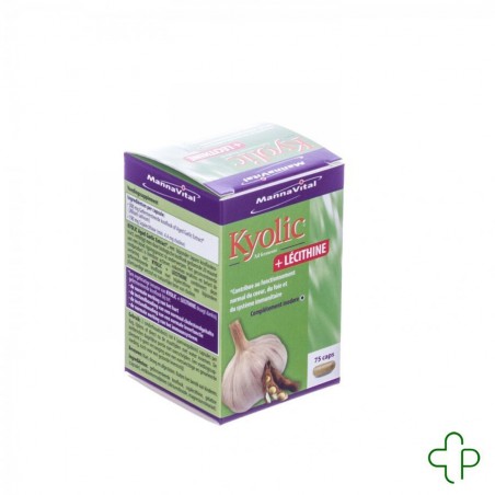 MannaVital Kyolic + Lecithine Caps 75 MannaVital Kyolic + Lecithine Caps 75