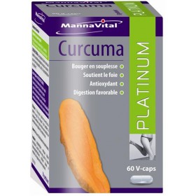 Mannavital Curcuma Platinum V-Capsules 60