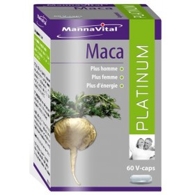 Mannavital Maca Platinum V-Capsules 60