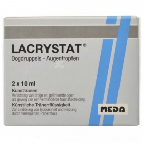 Lacrystat Collyre fl 2x10ml
