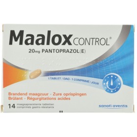 Maalox Control 20mg Maagsapresistente Tabletten 14