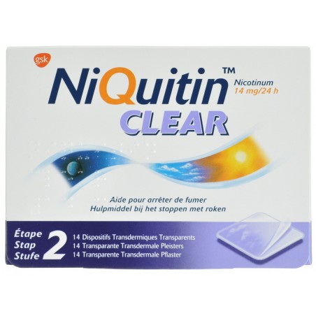 Niquitin Clear Patches 14 X 14mg Niquitin Clear Patches 14 X 14mg