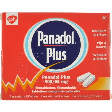 Médicaments en vente libre - Panadol Plus Comprimés Pell 20 - Acheter en ligne Médicaments en vente libre - Panadol Plus Comprimés Pell 20 - Acheter en ligne