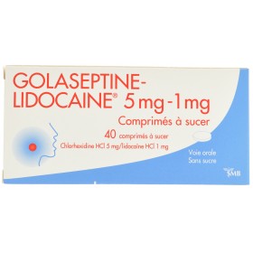 Golaseptine Lidocaine Zuigtabletten 40