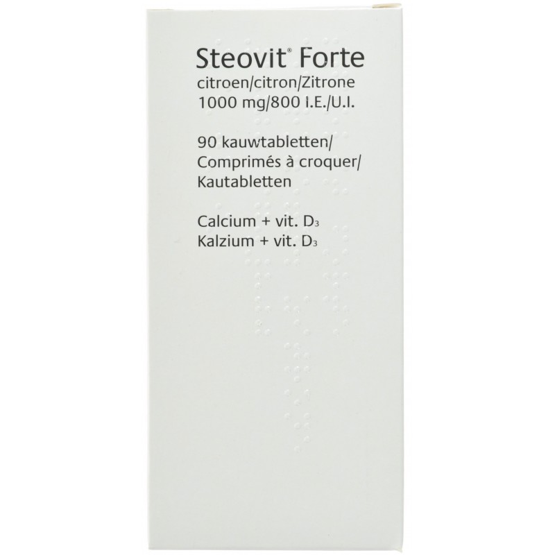 Steovit D3 1000mg/800 Ui Tablcont 90 - Acheter en ligne