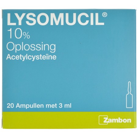 Lysomucil 3 ml 10% 20 Ampullen Lysomucil 3 ml 10% 20 Ampullen