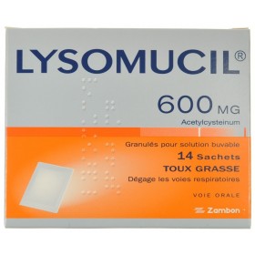 Lysomucil 600 Granulés Sachets 14 X 600 Mg