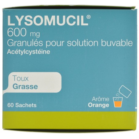 Lysomucil 600 Gran Sach 60 X 600 Mg Lysomucil 600 Gran Sach 60 X 600 Mg