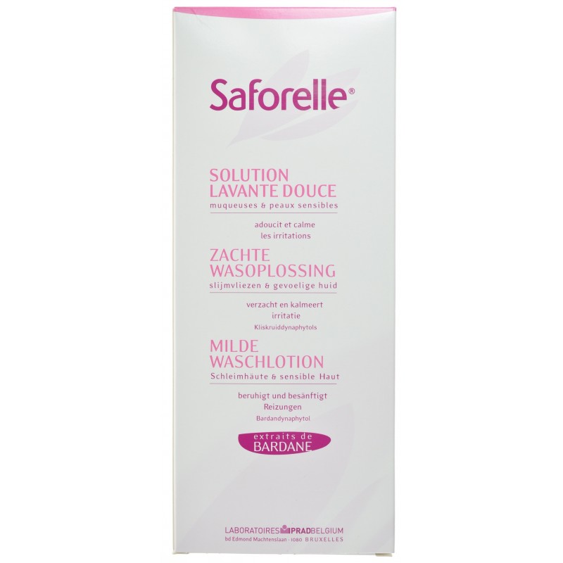 Saforelle Zachte Wasverzorging Oplossing Fles 500ml