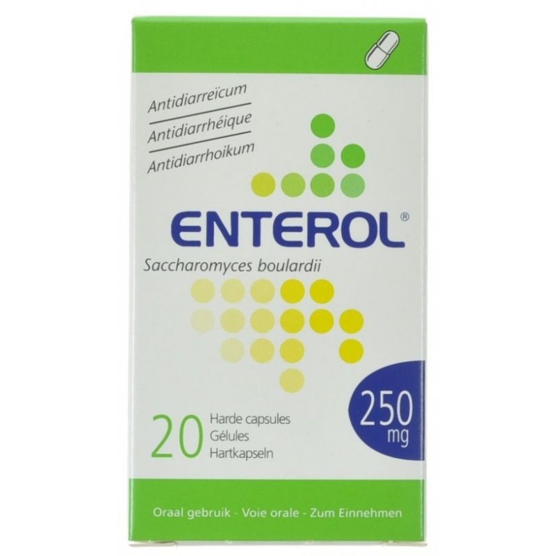 Enterol Caps 20 X 250 Mg