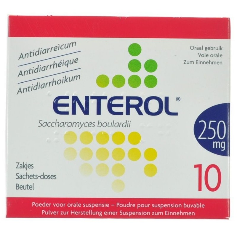 Enterol 250 Mg Sachets Doses 10 - Acheter en ligne