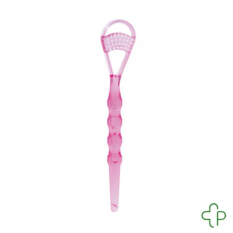 Miradent Tongschraper Deluxe Roze