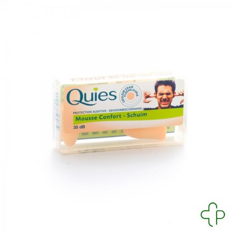 Quies Protection Auditive Mousse Chair 3 Paires Quies Protection Auditive Mousse Chair 3 Paires