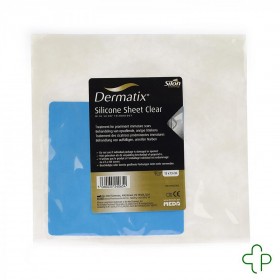 Dermatix Silicone Sheet Clear Zelfklevend 13X13Cm 1